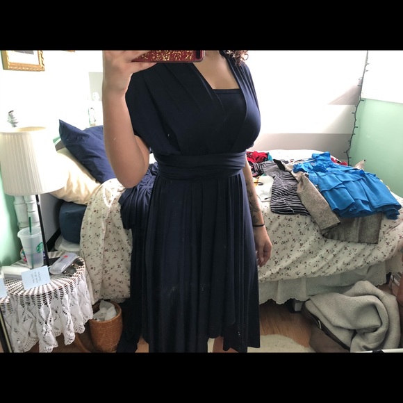 Multi Wrap Dress - Picture 3 of 5
